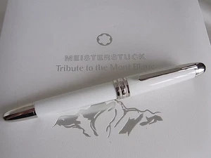 Pluma Estilográfica Montblanc "Tribute to the Montblanc" Meisterstuck Classique 18K Nuevo en Caja - Imagen 1 de 15