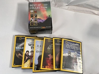 National Geographic Best Of Collection Volume 3 DVD 6 Disc Box Set Nat Geo Wild - Image 1 of 4