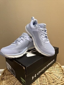Under Armour Charged Assert 10 Violet Women's Running Shoe Size 9.5 - Picture 1 of 22