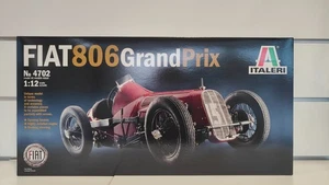 Fiat 806 Gran Prix 1-12 Oldtimer Rennwagen F1 Bausatz Italeri 4702 Modell - Bild 1 von 4