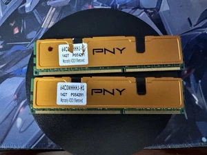 PNY DDR3-1333 Desktop RAM Memory 8GB (2x4GB)  With Heatsinks - Picture 1 of 1