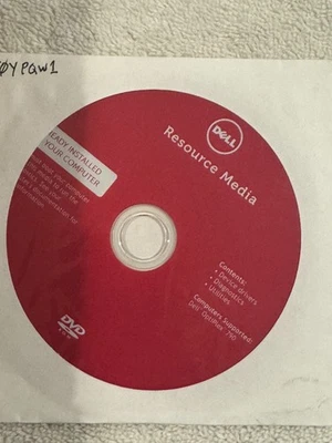 Dell Resource Media - Device Drivers Optiplex 790 - CD ONLY/SEALED!!!! - Image 1 of 2
