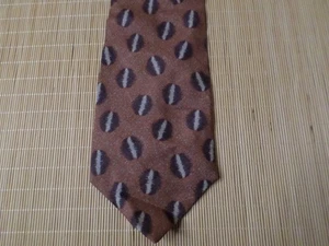 Giorgio Armani Krawatte - braun/hellbraun abstraktes Punktemuster - Seide Made in Italy - Bild 1 von 3