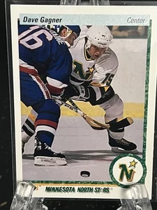 DAVE GAGNER----1990-91 UPPER DECK ----NORTH STARS - Bild 1 von 2