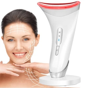 Face and Neck Massager,Multifunctional Facial Skin Care Tools,3 in 1 Facial M... - Picture 1 of 7