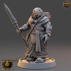 Daybreak Miniatures Kings of Karmaaz King Wayfarer - 32mm Lionmen Beastmen - Picture 1 of 2
