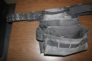 AWP HP Work Tool Construction Adjustable Belt With Pockets - Picture 1 of 8