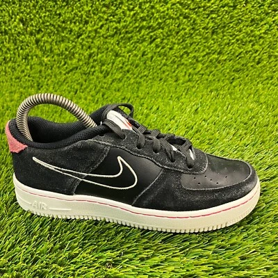 Nike Air Force 1 LV8 S50 мальчиков размер 5Y черный Athletic баскетбол обувь кроссовки - Изображение 1 из 4