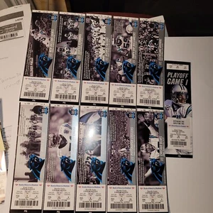 2014 Carolina Panthers Official NFL Mint Season Ticket Stub - pick any game! - Picture 1 of 2