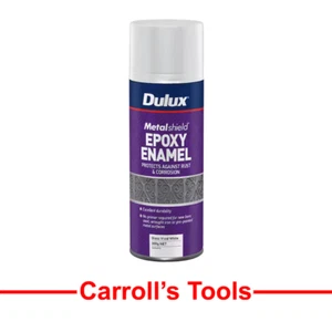 Dulux 300g Metalshield Epoxy Enamel Gloss Spray Paint Vivid White - Picture 1 of 1