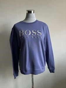 Hugo Boss White Label Pullover Lila Gr. M Pulli Sweater Sweatshirt Oberteil - Bild 1 von 9