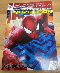 The Amazing Spider-Man 2 Spider On The Move Maze Book Volume 2. Unmarked Pages. - Picture 1 of 3