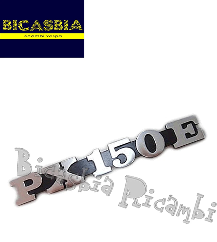 2925 - TARGHETTA IN ALLUMINIO CON PIOLI PX150E VESPA PX 150 E