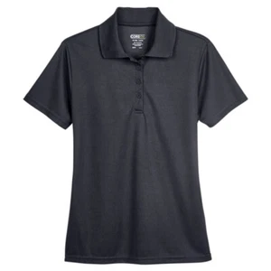 NEW Core 365 Women's Premium Moisture Wicking Polo Carbon R78181 Sizes S,2XL,3XL - Picture 1 of 5