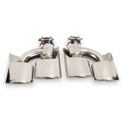 Tubo silenciador de escape para 07-14 Mercedes Benz W164 ML63 ML350 ML400 ML500, L&R Foto 1 de 4