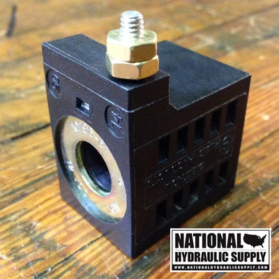 SPX Stone/Fenner, Deltrol, 12VDC Solenoid Coil, EF-1082, 10196-61,#8-32 Stud,NEW - Image 1 of 4