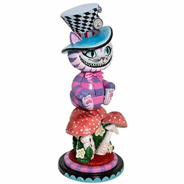 Kurt Adler HA0573 Hollywood Cheshire Cat Nutcracker