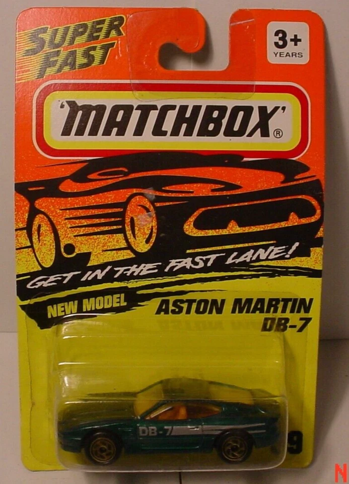 Matchbox Aston Martin DB7 59 1993 1/64 MB126 - Image 1 of 1