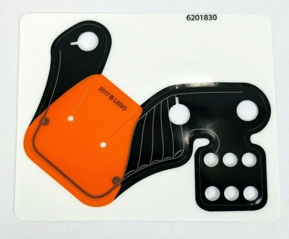 LEGO NOVO CONJUNTO STAR WARS FIGURA GRANDE CALDEIRÃO (CAPA) PRETO E LARANJA 75531 (A34) - Imagem 1 de 1