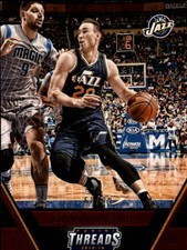 2015-16 Panini Threads Century Proof Red Basketball Card #41 Gordon Hayward /99