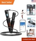 Smart Jump Rope With App Data Analysis - Fitness Skipping Rope For Home Gym