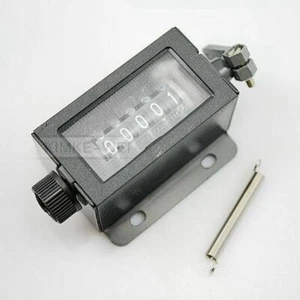 Mechanischer 5-stelliger Klickzähler manuell Hand Tally Neu - Bild 1 von 6