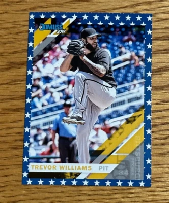 TREVOR WILLIAMS 2019 Panini Donruss #102 Independence Day - Image 1 of 2