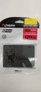 Unidad de disco duro interna Kingston 120 GB A400 SATA 3 2,5" SA400S37/120G usada reemplazo - Imagen 1 de 2