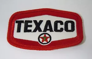 TEXACO Fuels Giacca Ricamata Ferro Su Uniforme Toppa 3" - Foto 1 di 2