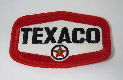TEXACO Fuels Embroidered Iron On Uniform-Jacket Patch 3" - Image 1 of 2