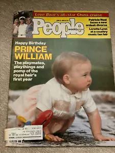 Prince William's 1st Birthday-People Magazine June 27, 1983 Vintage Ads - Foto 1 di 9