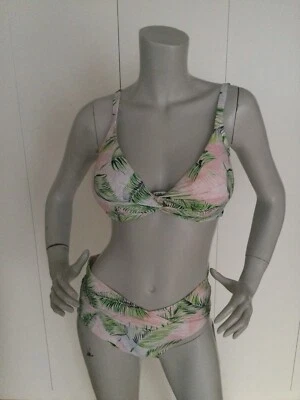 Sunsets Island Mist Bikini Set Bottom Size M Top Size 36D - Image 1 of 4