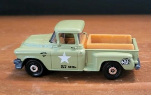 2009 Matchbox '57 GMC Stepside Battle/Mission Army Combat Truck - MB786 - Picture 1 of 5