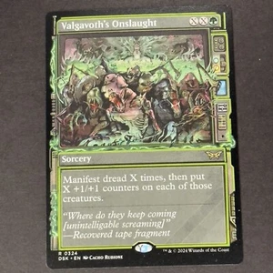 Valgavoth's Onslaught (Showcase) Duskmourn: House of Horror Regular - Picture 1 of 2