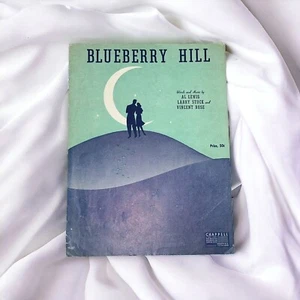 Partituras vintage Blueberry Hill I Found My Thrill 1940 - Imagen 1 de 8
