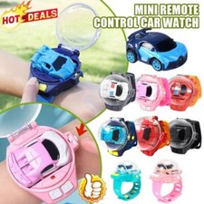 Remote-controlled Car Watch Toys USB Charging with Rear Color Changing Lamp