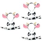 9 Pcs Cow Accessories Halloween Animal Child Clothing