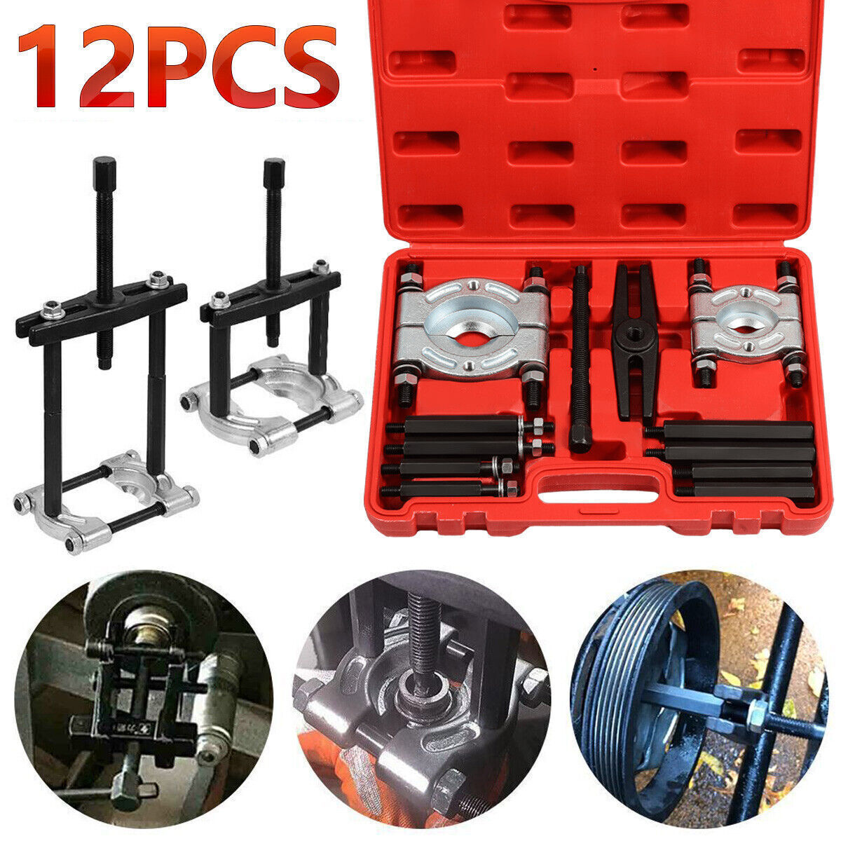 Slide Hammer 8MILELAKE Bearing Puller Set, 5 Ton Capacity Bearing ...
