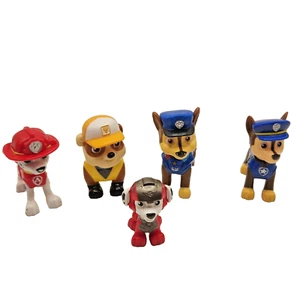 Lote de 5 figuras de acción de la Patrulla Canina Chase Rubble Marshall - Imagen 1 de 21