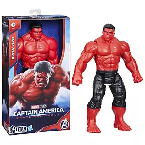 Marvel Studios Captain America Brave New World Titan Hero Red Hulk Actionfigur - Bild 1 von 11