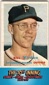 1957 Topps #110 Bill Virdon - Picture 1 of 2