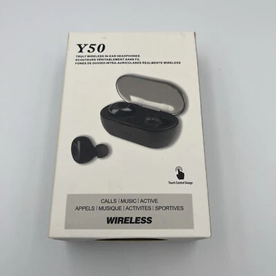 Y50Bluetooth TWS Truly Wireless Stereo Mini Earbuds Headphone - Image 1 of 4