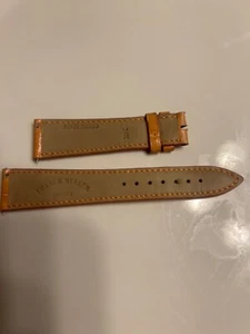Authentic Franck Muller Ladies Crocodile Pattern Leather Honey Band Brand New - Picture 1 of 2