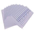 10x Bangle Inside Measuring Ruler Plastic Paper Calipers for Jade Bangles