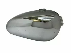ÉMBOLO BSA GOLDEN FLASH A10 MODELO CROMO GAS COMBUSTIBLE TANQUE GASOLINA - Imagen 1 de 4
