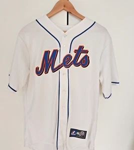 New York Mets Majestic Men's White Baseball Sports Jersey Size M - Picture 1 of 16