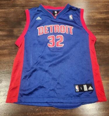 JERSEY RICHARD HAMILTON NBA DETROIT PISTONS #32 REEBOK JUVENIL TALLA GRANDE 14-16 Foto 1 de 4