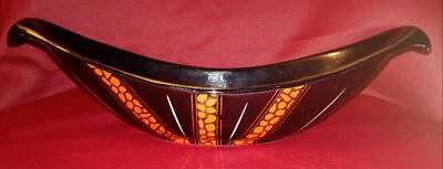 Important Orange and Black Porcelain Bowl - Image 1 of 4