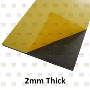 2mm Thick - Adhesive Backed Neoprene EPDM Blended Foam Sheet Various Sizes - Picture 1 of 1