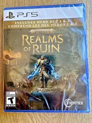 Warhammer Age of Sigmar Realms of Ruin PS5 US Ver Brand New Sealed Fast Ship - Image 1 of 4